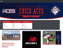 Tablet Screenshot of chicoaces.com